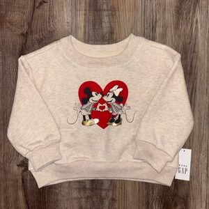 NEW W/Tags Baby Girl Minnie Mouse Sweatshirt